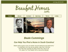 Tablet Screenshot of beauforthomes.com